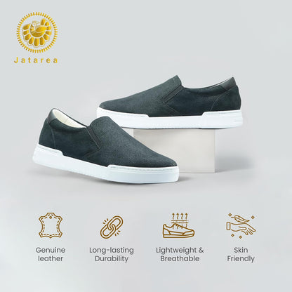 Women'S Fashion Sneakers – Genuine Leather Casual Shoes, Comfortable Cushioned Insole, TPR Rubber Sole, Stylish Lifestyle, Lightweight and Durable Travel Sneakers