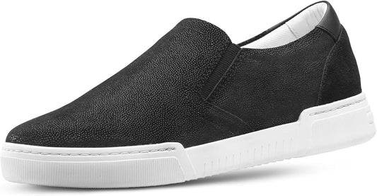Women'S Fashion Sneakers – Genuine Leather Casual Shoes, Comfortable Cushioned Insole, TPR Rubber Sole, Stylish Lifestyle, Lightweight and Durable Travel Sneakers